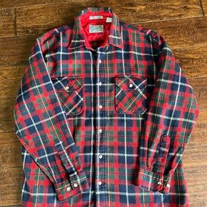 Outdoor exchange, true vintage, extra large flannel, long sleeve shirt.